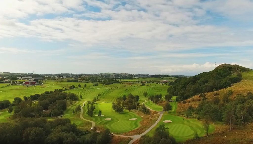 Golfbanen på Bærheim